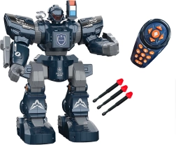 Policijas RC robots ar šaušanu un efektiem 38 cm