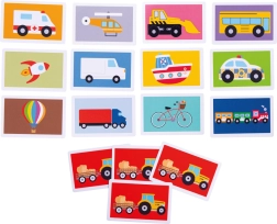 Kāršu spēle Snap! Transports – BIGJIGS TOYS