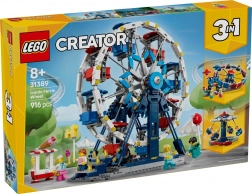 LEGO Creator 3 vienā ikoniskais panorāmas rats