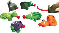 Dzīvnieciņš ar garu mēlīti – jautra rotaļlieta ar izslīdošu mēlīti