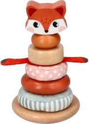 Lapsas motīva stabiņu tornis