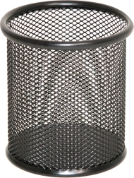 Melns biroja zīmuļu turētājs