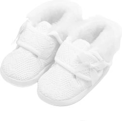 Zīdaiņu ziemas čībiņas kristībām meitenītei 0–3 mēneši NEW BABY