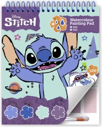 Lilo un Stitch bloks ar krāsojamām lapām un krāsām