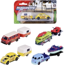 Metal Volkswagen Car with Trailer The Originals - 1 piece