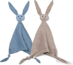 NUUROO ado muslin cuddle cloth berling sea/cobblestone (2 pcs)