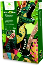 Stick & Fun – mazā dinozauru mozaīka