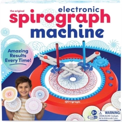 Elektroniskais spirogrāfs – radošs zīmēšanas komplekts