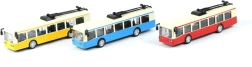 Rotaļlieta - Izklaides trolejbuss ar Pull Back funkciju