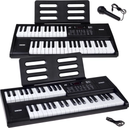 Elektroniskās klavieres ar 61 taustiņu, SPLIT funkciju un mikrofonu