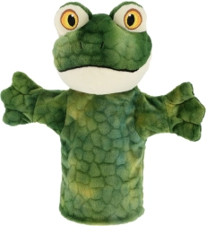 Keel Toys ekoloģiska plīša rokas lelle varde 27 cm