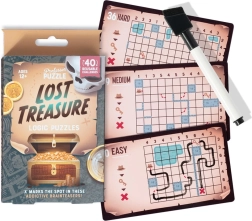 Professor Puzzle loģiskā spēle Lost Treasure – mīklu komplekts ceļošanai