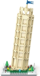 KOCO konstruktors Slīpais Pizas tornis (548 detaļas)