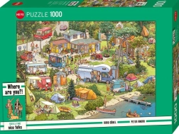 Heye puzzle Seek & Find: Camping, 1000 pieces