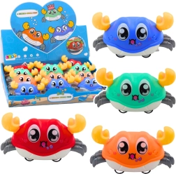 Interaktīvs braucošs krabis ar atsperu piedziņu