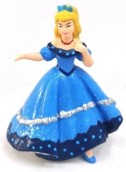 Princeses figūriņa zilā kleitā