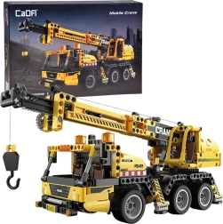 Cada tehniskā konstruktoru komplekts – mobilais celtņs ar 658 detaļām un kustīgām funkcijām