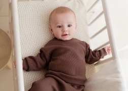 Koala Pure brown baby T-shirt – Brown 7884