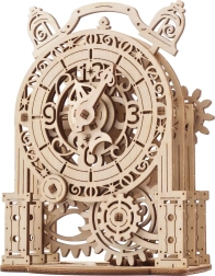Ugears 3D koka mehāniska puzle – dekoratīvais modinātājs