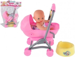 Spēļu komplekts Ratiņi ar mazulīti