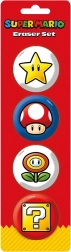 Super Mario dzēšgumiju komplekts – 4 gab.