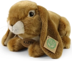Rappa plīša brūns trusītis 25 cm, videi draudzīgs