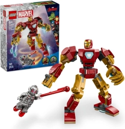 LEGO® Marvel 76307 Dzelzs cilvēks robotu bruņās pret Ultronu