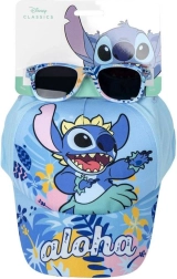 Bērnu cepure ar nagu un brillēm Stitch