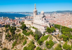 Puzle Bazilika Notre-Dame de la Garde 1000 detaļu