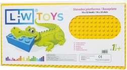 Būvniecības pamatne – Junior dzeltena