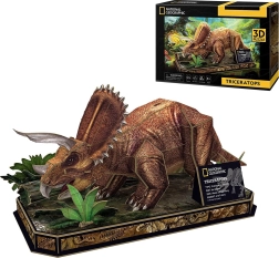 3D puzle National Geographic – triceratops