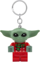 Lego Star Wars Grogu izgaismots atslēgu piekariņš – Ziemassvētku edīcija