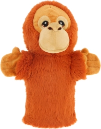 Keeleco orangutans eko plīša rokas lelle 27 cm