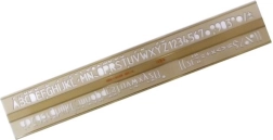 KOH-I-NOOR skolas burtu šablona 1,0 cm