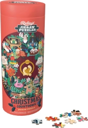 Round Puzzle Christmas Countdown 1000 Pieces RIDLEY'S GAMES