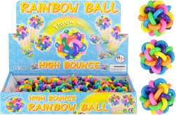 Lēcoša krāsaina bumbiņa 4 cm