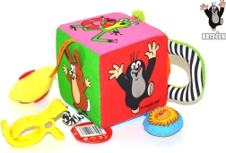 Tekstila multi kubs ar Krtiņa motīvu