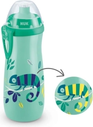 Bērnu sporta pudele NUK Sports Cup Chameleon 450 ml