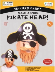 Radošais komplekts 3D maska Pirāts