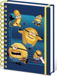 Spirālplānotājs A5 2024 ar Minionu motīvu