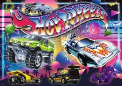 Puzle TREFL Hot Wheels 80. gadi, 500 gab.