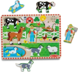 Koka fermas puzle no Melissa & Doug