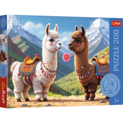 Pūzle TREFL Krāsainās lamas 200 gab.