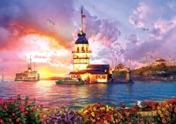 Puzle ART PUZZLE Jaunavas tornis 1000 gabaliņi