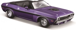 Auto modelis 1970 DODGE CHALLENGER R/T kabriolets 1:24