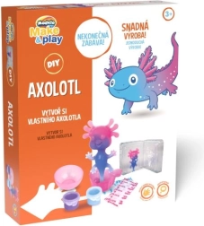 MODELO DIY aksolotla modelis – radošais komplekts mīkstas figūriņas izgatavošanai