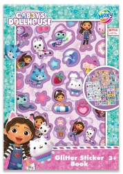 Mirdzošas uzlīmes Gābinas burvju namiņš A5, 8 loksnes