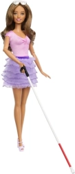 Barbie Fashionistas lelle iekļaujošai spēlei