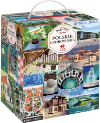 Puzle Puzzlove Polijas kūrortpilsētas 500 gabali