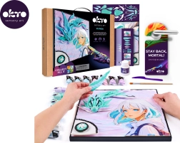 Okto manga motīvs stihija Vējš mākslas sets 30 × 40 cm